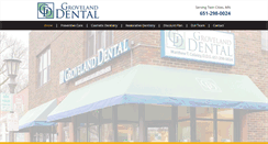 Desktop Screenshot of grovelanddental.com